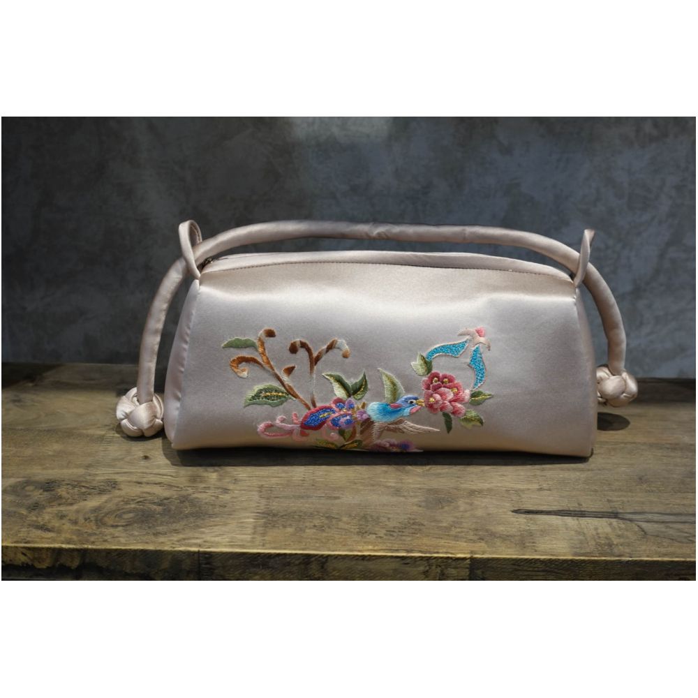 Zhendian Baby JSSZ061 Su Embroidery Handbag Handmade Silk Diagonal Cross Bag Chinese Style Chinese Qipao Matching Bag image 26