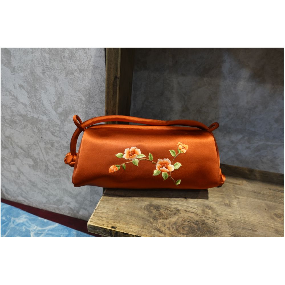 Zhendian Baby JSSZ061 Su Embroidery Handbag Handmade Silk Diagonal Cross Bag Chinese Style Chinese Qipao Matching Bag image 36