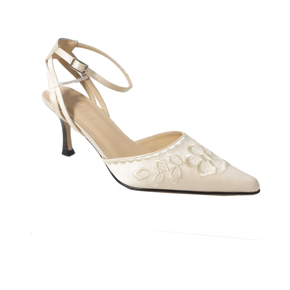 Tinker Embroidered Pointed Fine Heels Gentle High Heels Autumn New Style Chinese Silk Wedding Shoes Satin Single Shoes for Women image 18