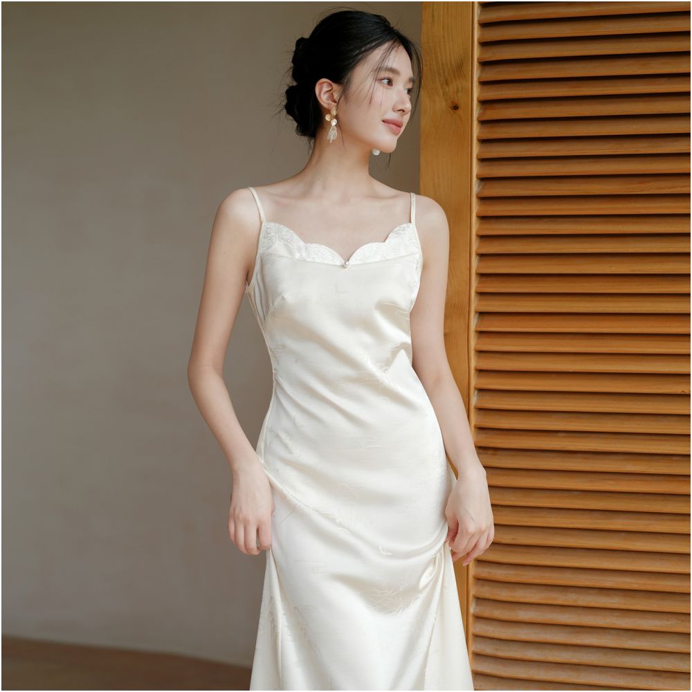 ASAYA4863 – Crane Feather Elegance Set 🤍✨