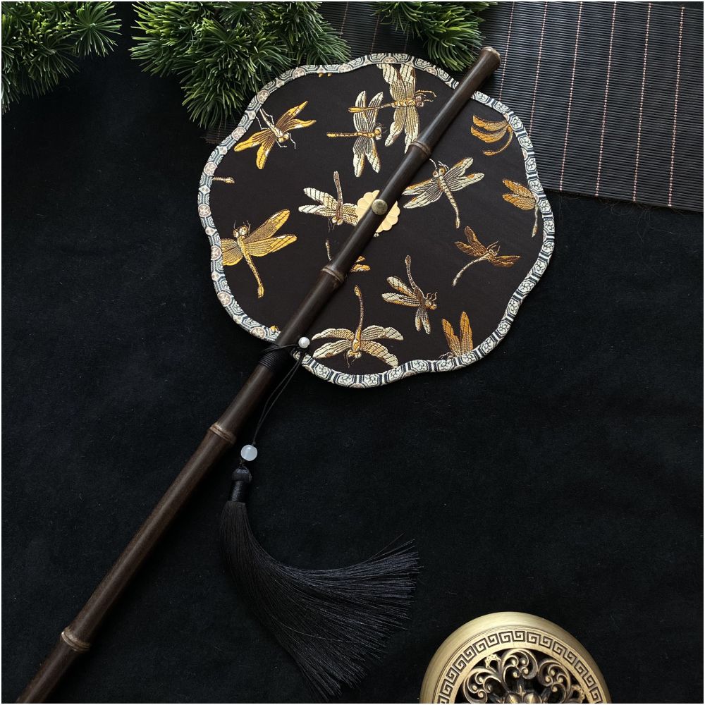ASAYA4898 – Exquisite Vintage Round Fans 🌸🎐