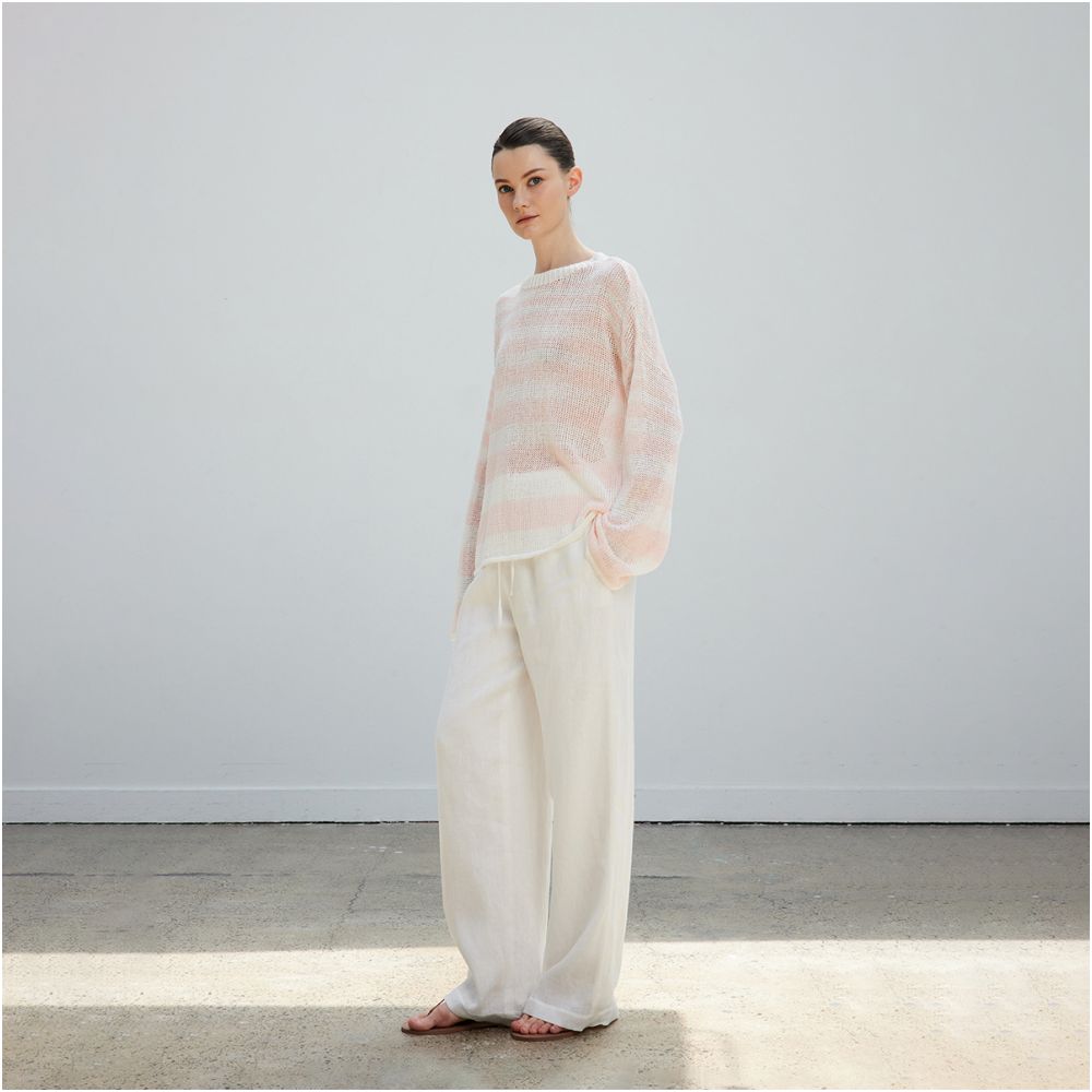 ASAYA4946 – Cloudline Pastel Knit Pullover ☁️🍃