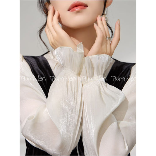 ASAYA4988 – Noir Velvet Charm Dress 🖤✨