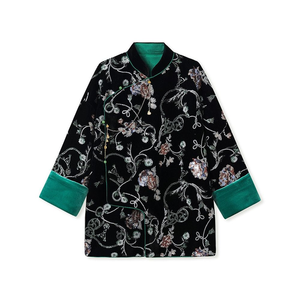 ASAYA5027 – Imperial Grace Embroidered Jacket 👑💠