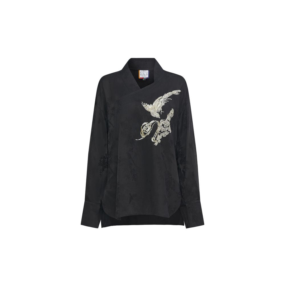 Mi Fan 2025 Spring Collection New Spring Song Sequence Series New Chinese Retro Shirt Chinese Style Rice White Slant Front Shirt Women s image 11