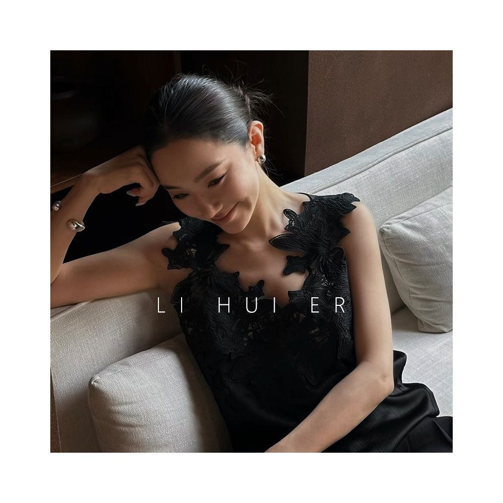 LiHuiEr Li Huier Summer Mint Super beautiful sleeveless tops for women summer outdoor wear camisole inner wear image 1