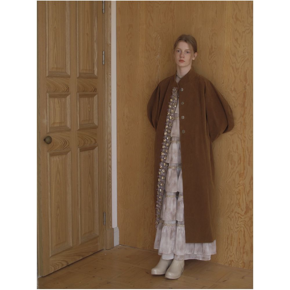 ASAYA5189 – Velvet Reverie Embellished Coat 🌙🖤