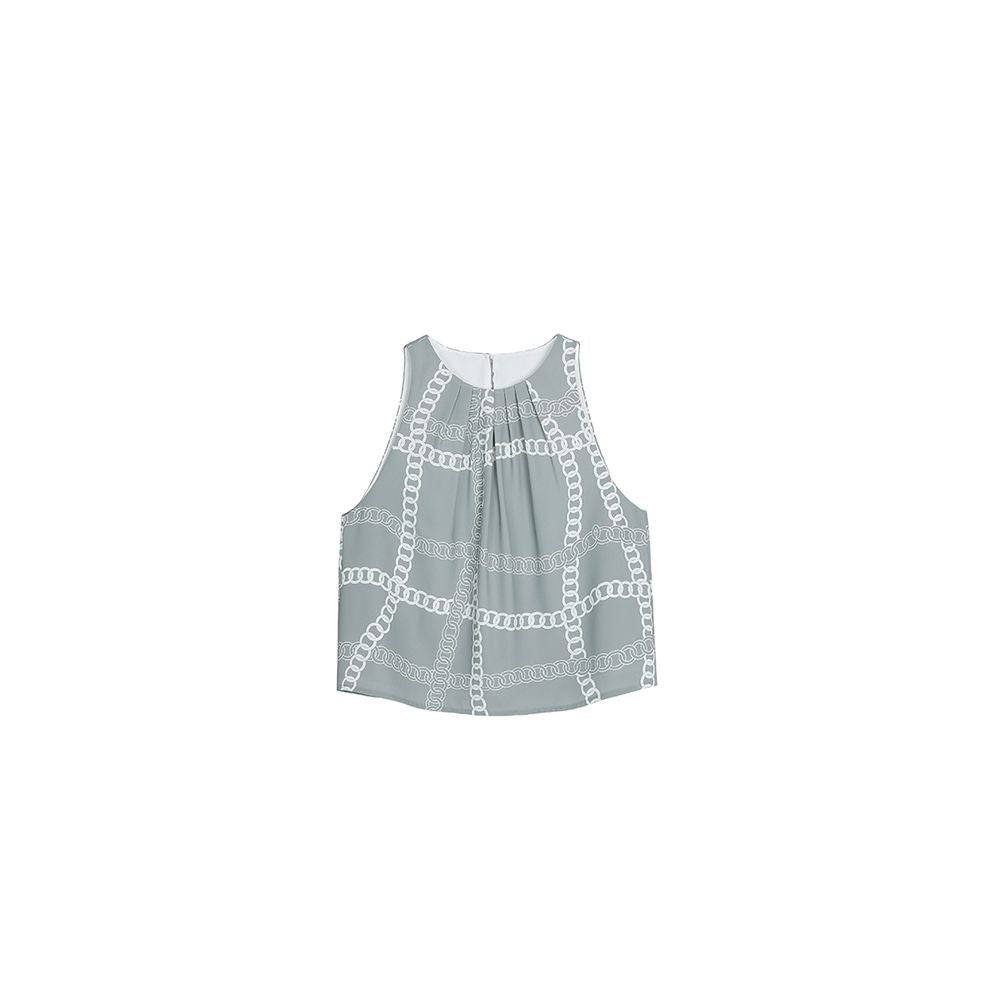 ASAYA5452 – Chain Grace Sleeveless Set 🖤⛓️