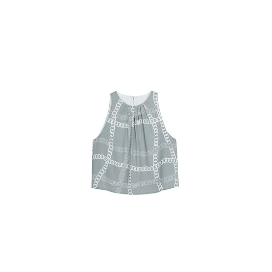 ASAYA5452 – Chain Grace Sleeveless Set 🖤⛓️