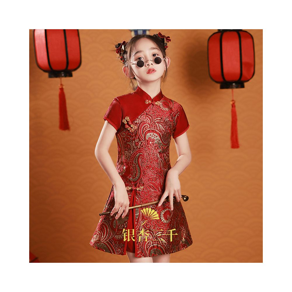 ASAYAKIDS252 – Oriental Charm Cheongsam Dress 🧧✨