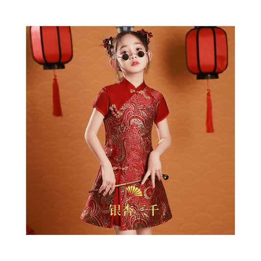 ASAYAKIDS252 – Oriental Charm Cheongsam Dress 🧧✨