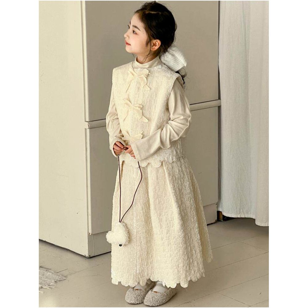 ASAYAKIDS256 – Snow Blossom Oriental Set ❄️🤍