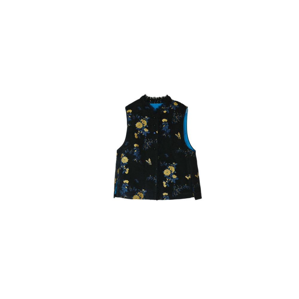 Interface Mulberry Silk Blended New Chinese Style Set Improved Vest Half Skirt Retro Elegant Women s Autumn Winter 2025 New Collection image 4