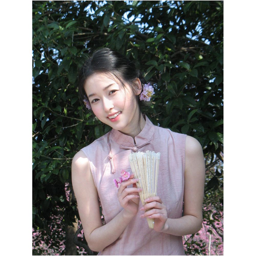 Improved qipao women s new Chinese style dress for women 2025 new Chinese style women s dress with retro temperament waist cinching and neck hanging skirt image 1