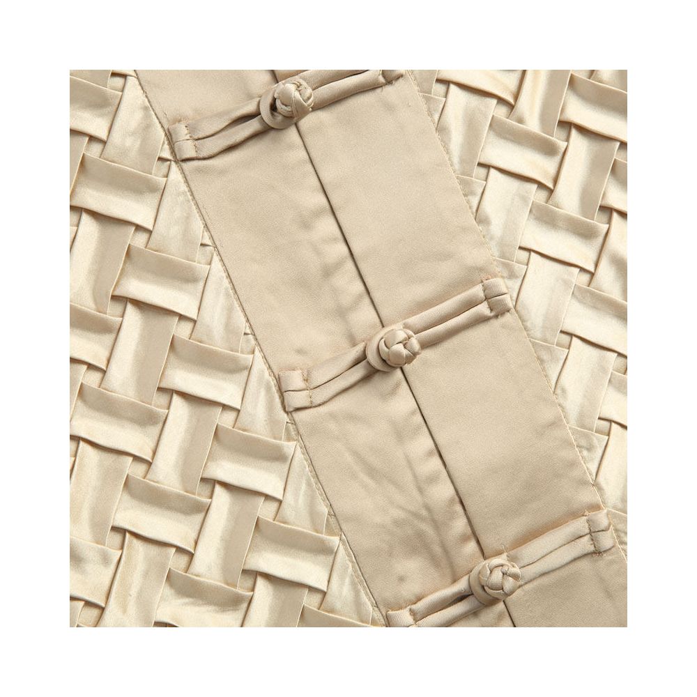 Summer Tang style men s copper ammonia silk short sleeved Chinese China Chic stand collar shirt men s retro China Chic handmade button shirt image 3