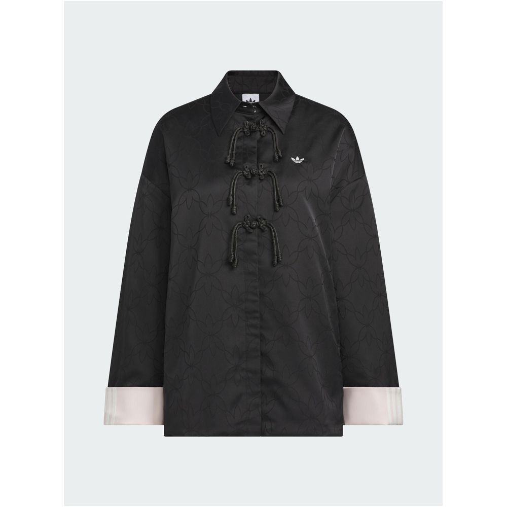 Adidas Adidas official genuine 2025 clover women s new Chinese classic jacket KB6407 image 2