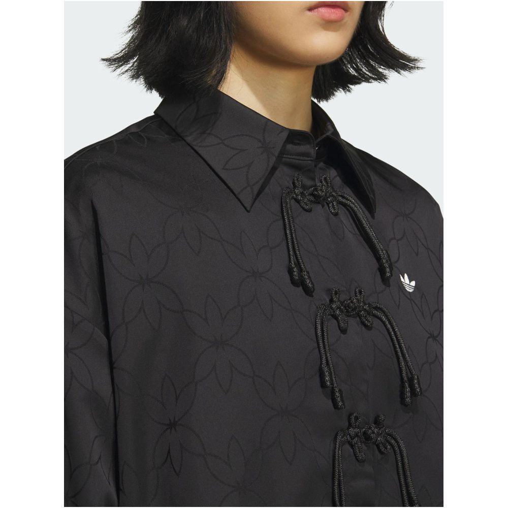 Adidas Adidas official genuine 2025 clover women s new Chinese classic jacket KB6407 image 3