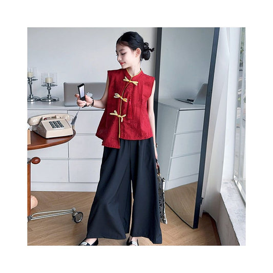 ASAYAKIDS271 – Crimson Knot Oriental Set 🔴🖤