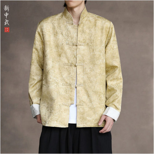 ASAYAHOMME1559 – Mist Stone Tang Jacket 🌫️🪨
