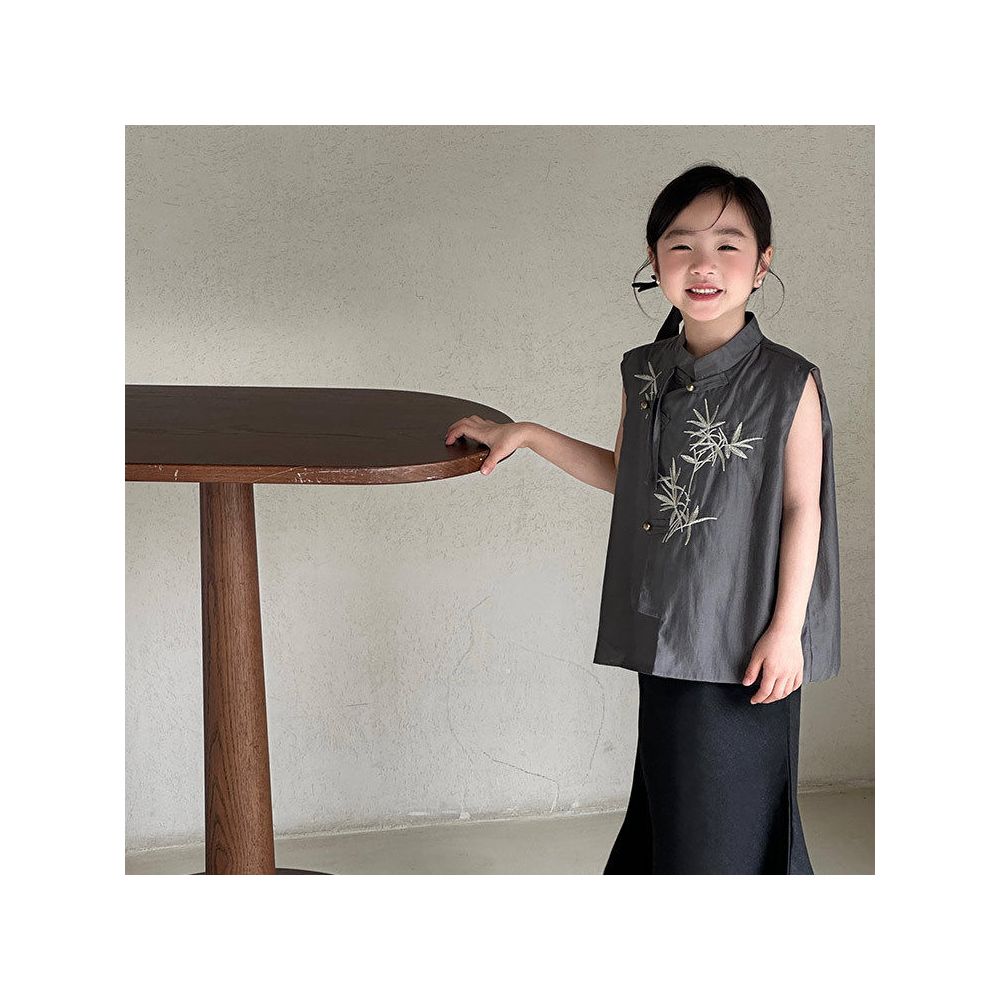 ASAYAKIDS275 – Junior Urban Piping Trousers ⚪️⚫️