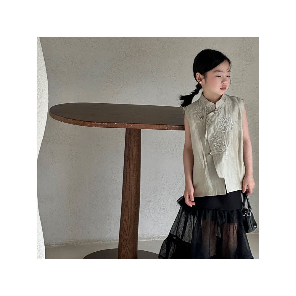 ASAYAKIDS275 – Junior Urban Piping Trousers ⚪️⚫️