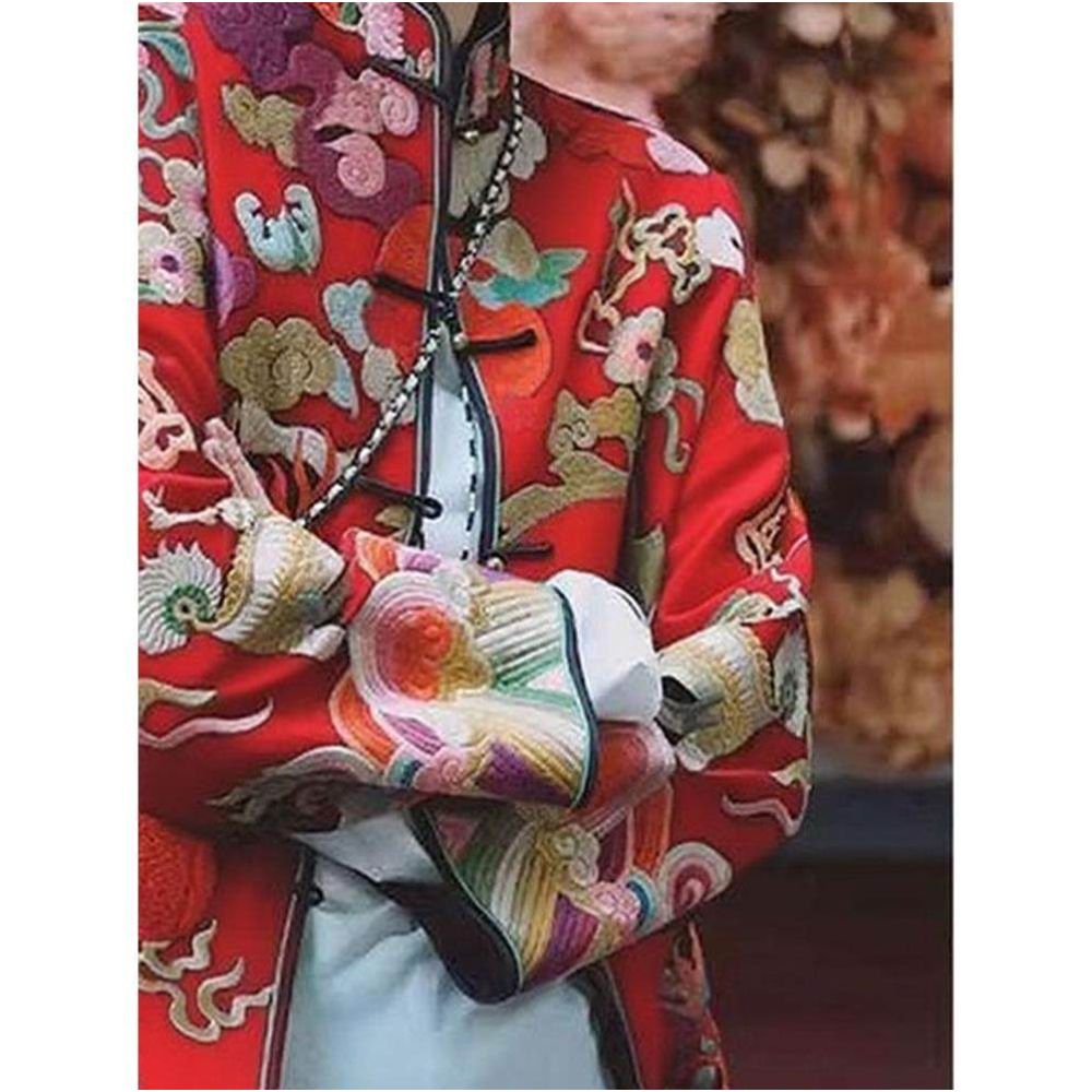High end new Chinese style women s clothing with embroidered Chinese style outerwear for women in autumn 2025 improved Tang style retro top image 4