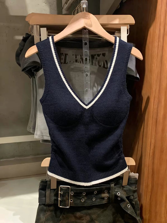 ASAYA7475 – Côte d’Azur Sculpt Knit Top ⚓️