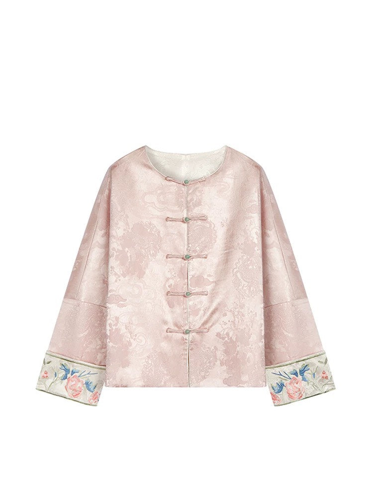 ASAYA4891 – Blossom Brocade Elegance Jacket 🌸✨